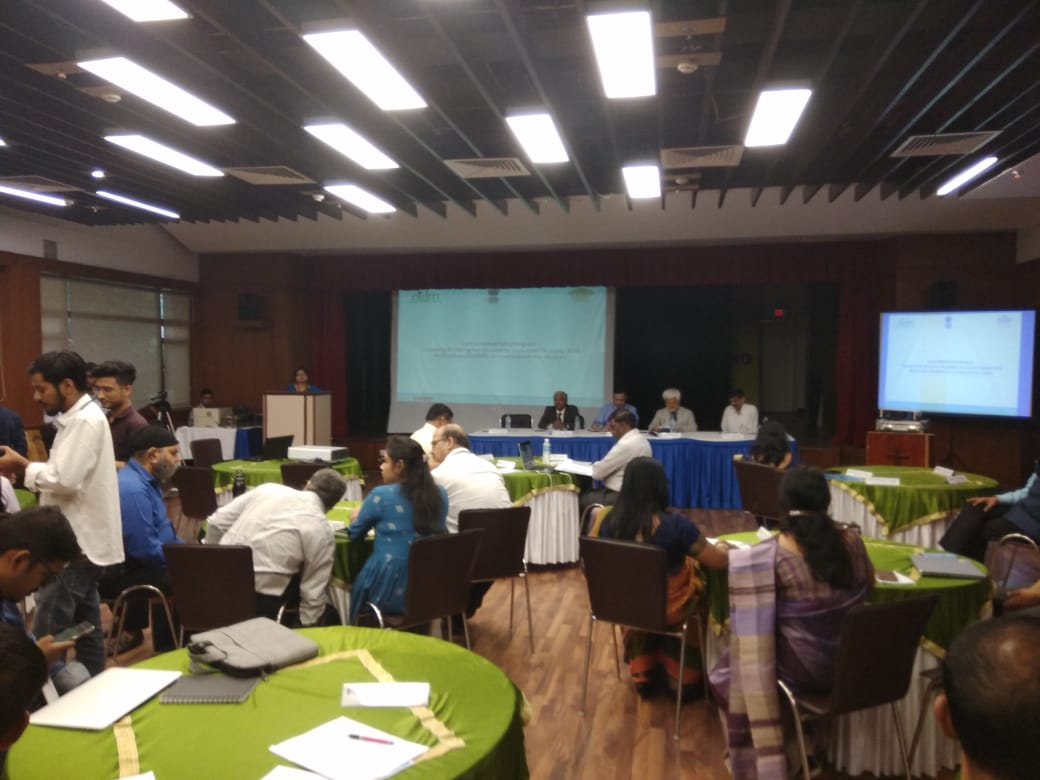 Consultative Meeting on Capacity Building for Disability-Inclusion DRR (DiDRR) A Framework for Action - 18th Oct'19