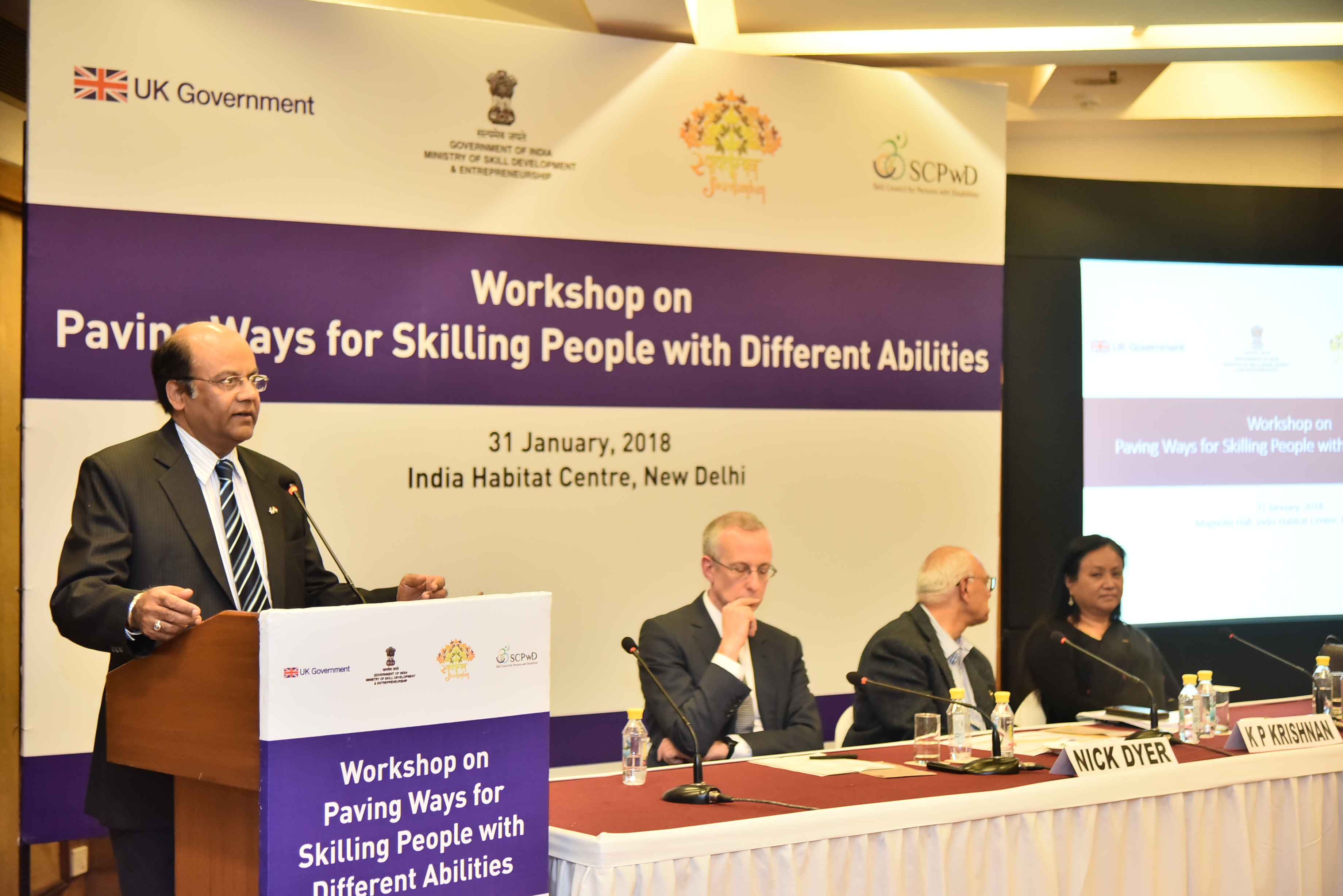 Workshop: Paving ways for skilling ‘People with Different Abilities’ 31st Jan'18